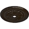 Ekena Millwork Palmetto Ceiling Medallion (Fits Canopies up to 7 5/8"), 31 1/2"OD x 3 5/8"ID x 1 3/4"P, Bronze CM31PMBZS - alternate 3